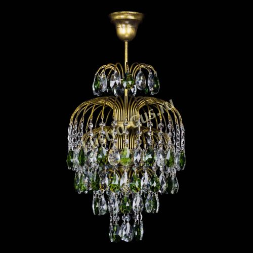 Люстра Лора №3 журавлик Зеленая под бронзу в Сочи Люстра Лора №3 журавлик Зеленая под бронзу в Сочи