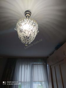 Люстра Лора оптикон в Сочи отзыв и фото покупателя