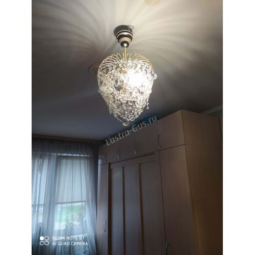 Люстра Лора оптикон в Сочи Гусь Хрустальный