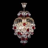 Люстра Лора Шар 40 красная в Сочи