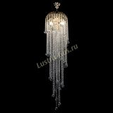 Люстра Лора Винтаж длинная (шар 30мм) в Сочи