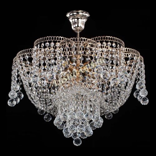 Люстра Лотос Анна с подвесом в Сочи Гусь Хрустальный