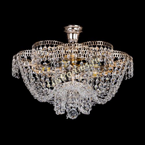 Люстра Лотос Пион с подвесом в Сочи Гусь Хрустальный