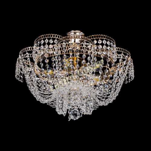 Люстра Лотос Пион с подвесом в Сочи Гусь Хрустальный