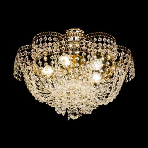 Люстра Лотос Пион с подвесом в Сочи Гусь Хрустальный