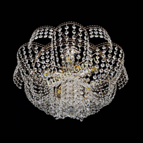 Люстра Лотос Пион с подвесом в Сочи Гусь Хрустальный