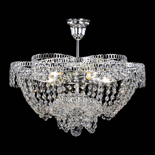 Люстра Лотос Пион с подвесом в Сочи Гусь Хрустальный