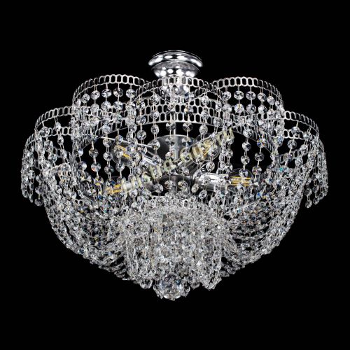 Люстра Лотос Пион с подвесом в Сочи Гусь Хрустальный