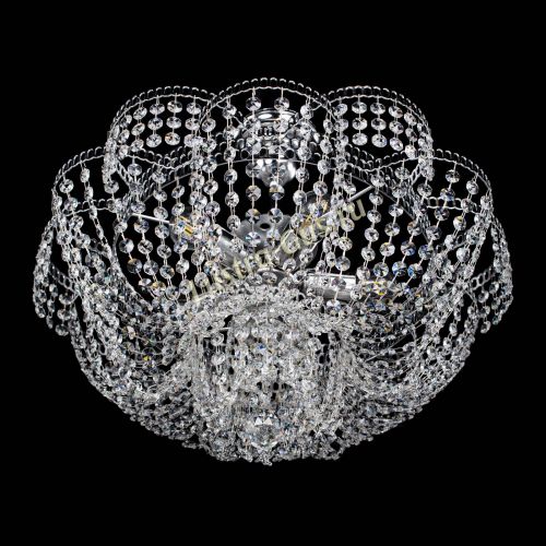 Люстра Лотос Пион с подвесом в Сочи Гусь Хрустальный