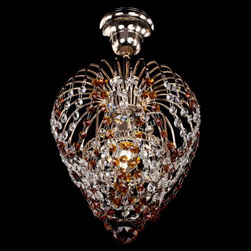 Люстра Малинка обтикон чайная в Сочи Гусь Хрустальный