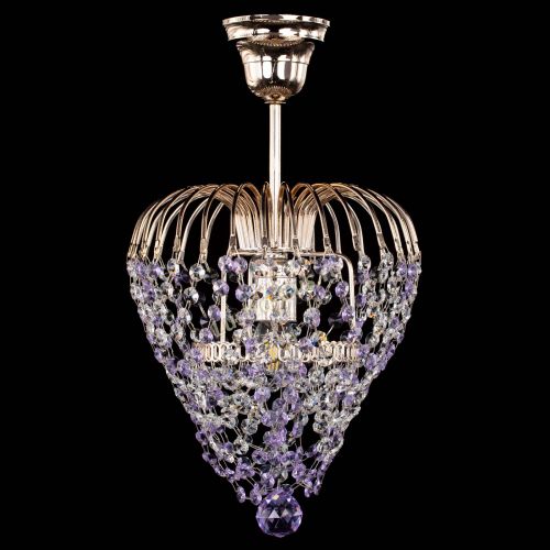 Люстра Малинка обтикон фиолетовая в Сочи Люстра Малинка обтикон фиолетовая в Сочи