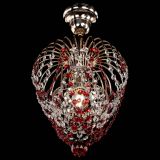 Люстра Малинка обтикон красная в Сочи Люстра Малинка обтикон красная в Сочи
