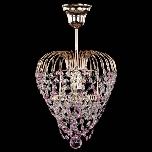 Люстра Малинка обтикон розовая в Сочи Люстра Малинка обтикон розовая в Сочи