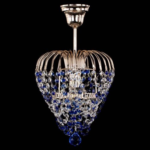 Люстра Малинка обтикон синяя в Сочи Люстра Малинка обтикон синяя в Сочи