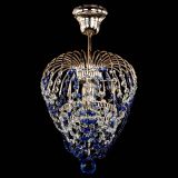 Люстра Малинка обтикон синяя в Сочи Люстра Малинка обтикон синяя в Сочи