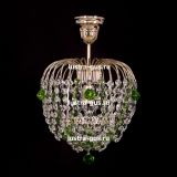 Люстра Малинка шар зеленая в Сочи