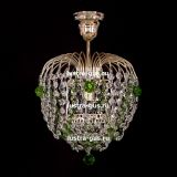 Люстра Малинка шар зеленая в Сочи