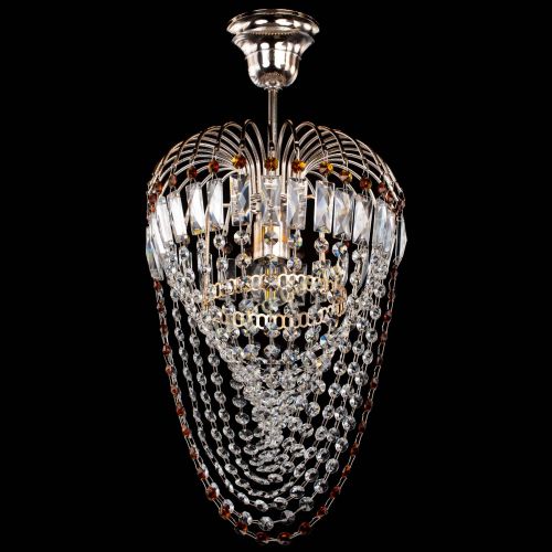 Люстра Малинка Водоворот чайная в Сочи Гусь Хрустальный