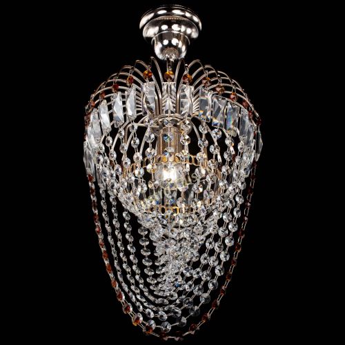 Люстра Малинка Водоворот чайная в Сочи Гусь Хрустальный