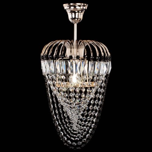 Люстра Малинка Водоворот черная в Сочи Гусь Хрустальный