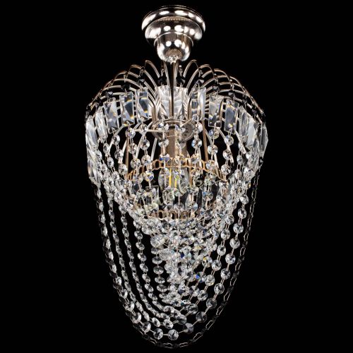 Люстра Малинка Водоворот черная в Сочи Гусь Хрустальный