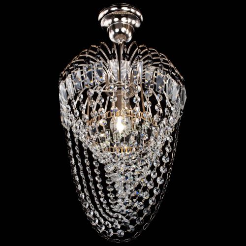 Люстра Малинка Водоворот черная в Сочи Гусь Хрустальный