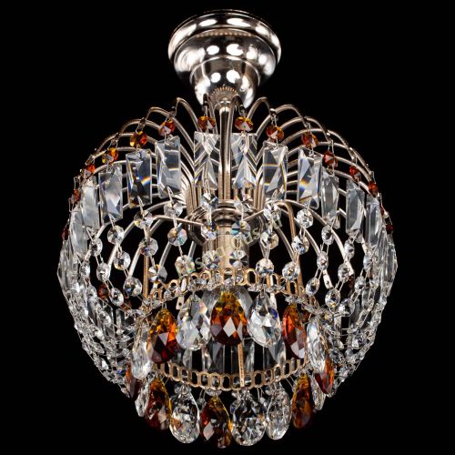 Люстра Малинка чайная в Сочи Гусь Хрустальный