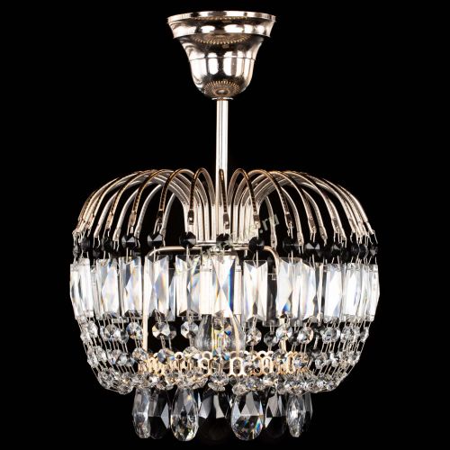 Люстра Малинка черная в Сочи Гусь Хрустальный