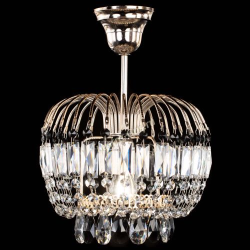 Люстра Малинка черная в Сочи Гусь Хрустальный