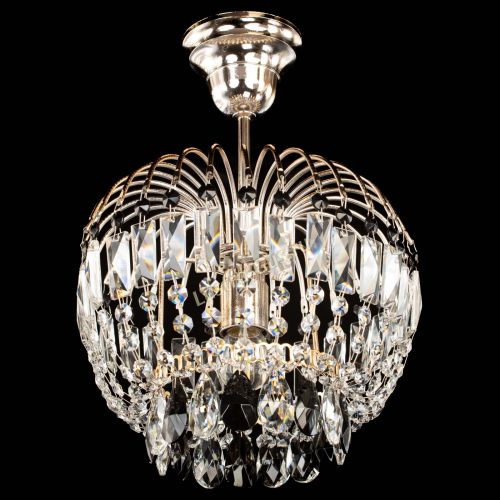 Люстра Малинка черная в Сочи Гусь Хрустальный