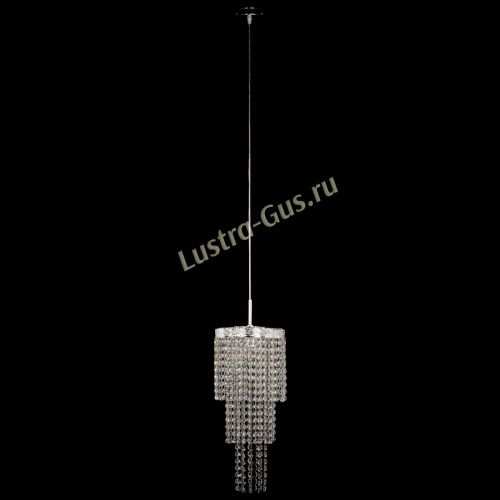 Люстра Милан №1 каскад на тросе в Сочи Гусь Хрустальный