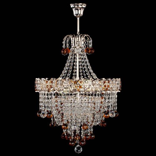 Люстра Натали Софья чайная в Сочи Гусь Хрустальный