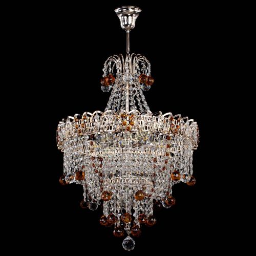 Люстра Натали Софья чайная в Сочи Гусь Хрустальный