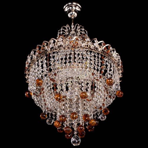 Люстра Натали Софья чайная в Сочи Гусь Хрустальный