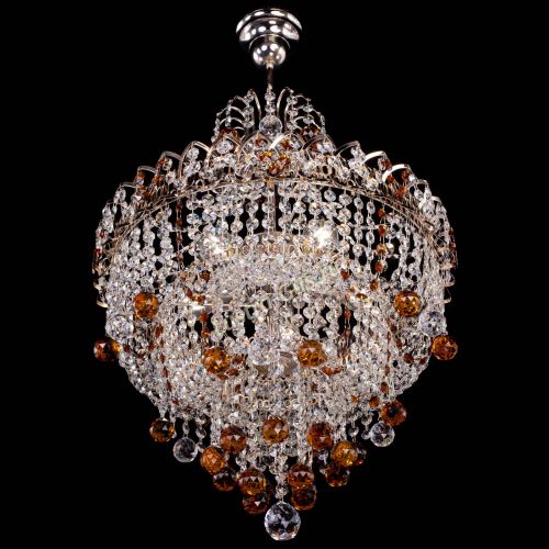 Люстра Натали Софья чайная в Сочи Гусь Хрустальный