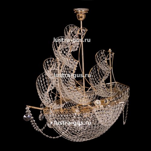 Люстра Черная Жемчужина в Сочи Гусь Хрустальный