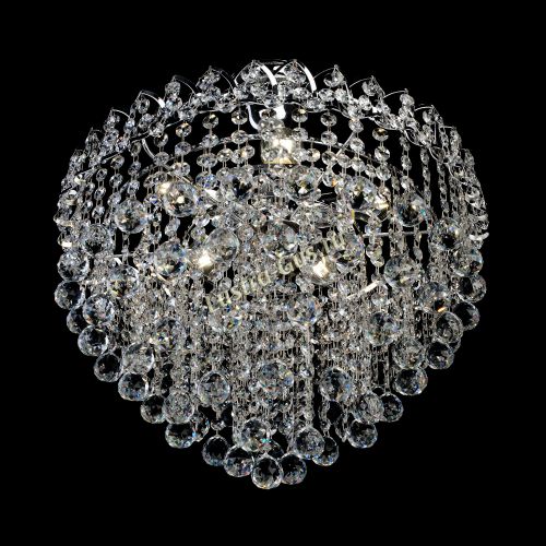 Люстра Капель Лепесток Шар  30мм с подвесом в Сочи Гусь Хрустальный