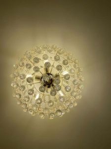 Люстра Капель Лепесток Шар 30мм подвесная отзыв и фото покупателя