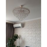 Люстра Капель Лепесток Шар 30мм с подвесом в Сочи Люстра Капель Лепесток Шар 30мм с подвесом в Сочи