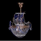 Люстра Корвет 1 ламповый синий в Сочи