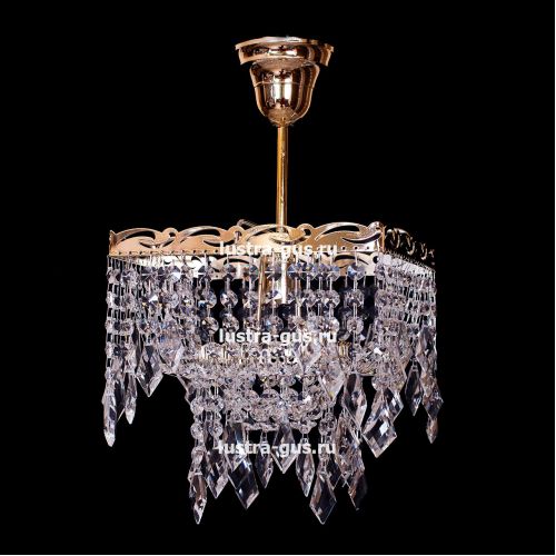 Люстра Квадрат Перо подвесная в Сочи Гусь Хрустальный