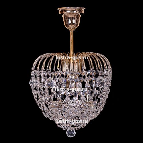 Люстра Малинка шар в Сочи Гусь Хрустальный
