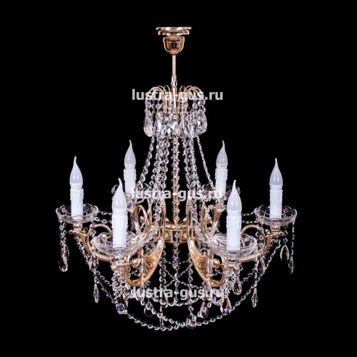 Люстра Свеча Лайт №1 (рожки - пластик) в Сочи Люстра Свеча Лайт №1 (рожки - пластик) в Сочи