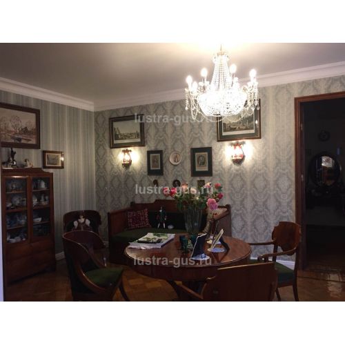 Люстра Елизавета №13 в Сочи Гусь Хрустальный