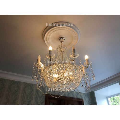 Люстра Елизавета №13 в Сочи Гусь Хрустальный
