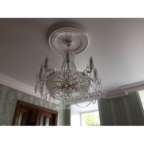 Люстра Елизавета №13 в Сочи Гусь Хрустальный
