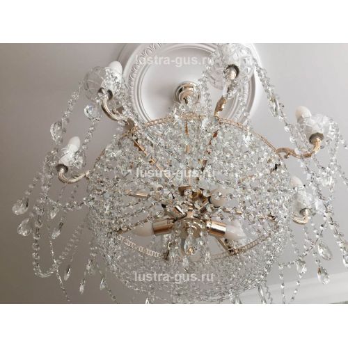 Люстра Елизавета №13 в Сочи Гусь Хрустальный