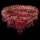 Люстра Водопад Софья красная в Сочи