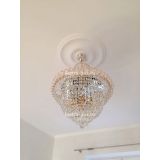 Люстра Водопад с подвесом  в Сочи