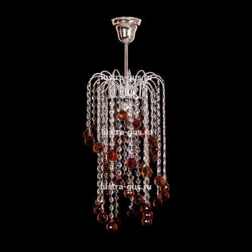 Люстра Зима №1 цветная в Сочи Гусь Хрустальный